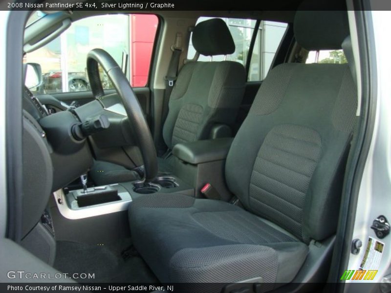 Silver Lightning / Graphite 2008 Nissan Pathfinder SE 4x4
