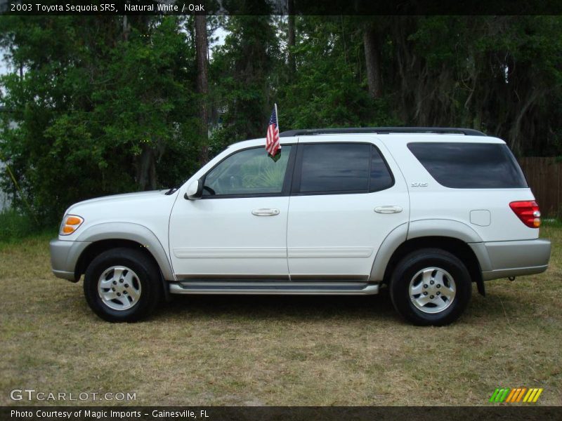 Natural White / Oak 2003 Toyota Sequoia SR5