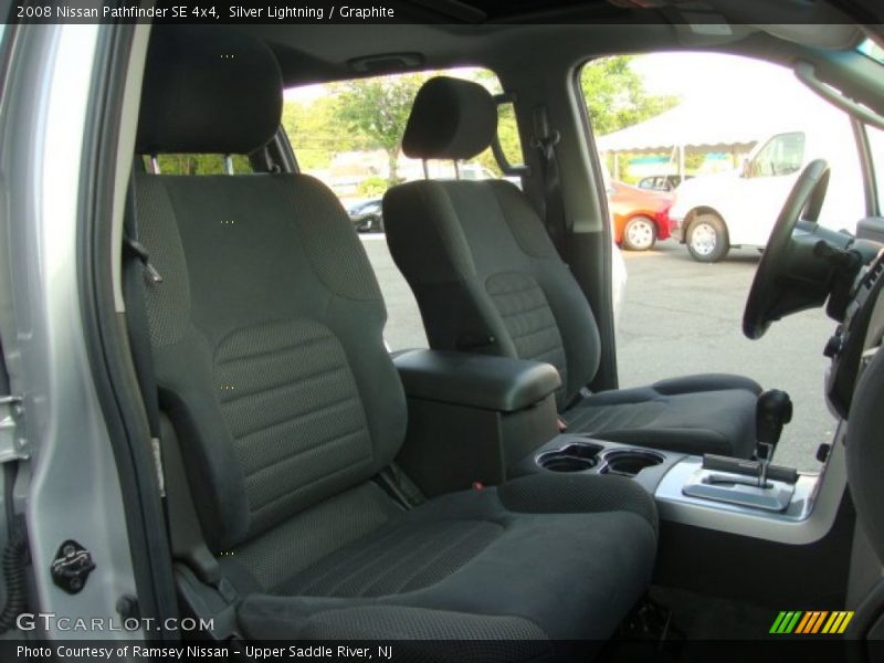 Silver Lightning / Graphite 2008 Nissan Pathfinder SE 4x4