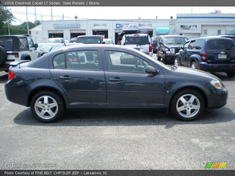 Slate Metallic / Ebony 2009 Chevrolet Cobalt LT Sedan