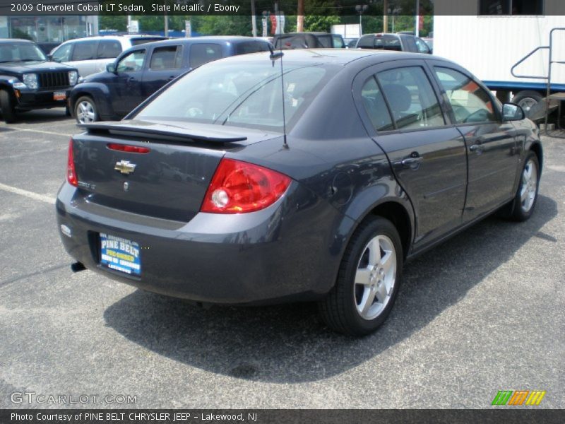 Slate Metallic / Ebony 2009 Chevrolet Cobalt LT Sedan