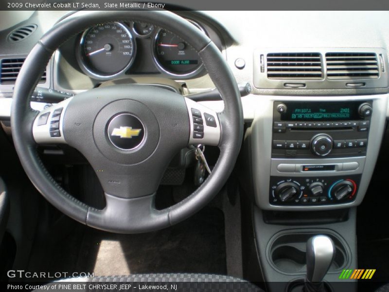 Slate Metallic / Ebony 2009 Chevrolet Cobalt LT Sedan