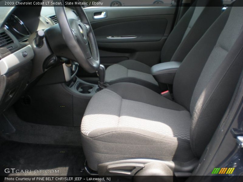 Slate Metallic / Ebony 2009 Chevrolet Cobalt LT Sedan