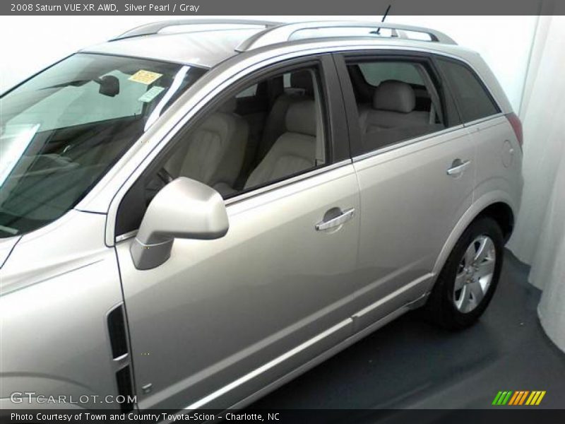 Silver Pearl / Gray 2008 Saturn VUE XR AWD