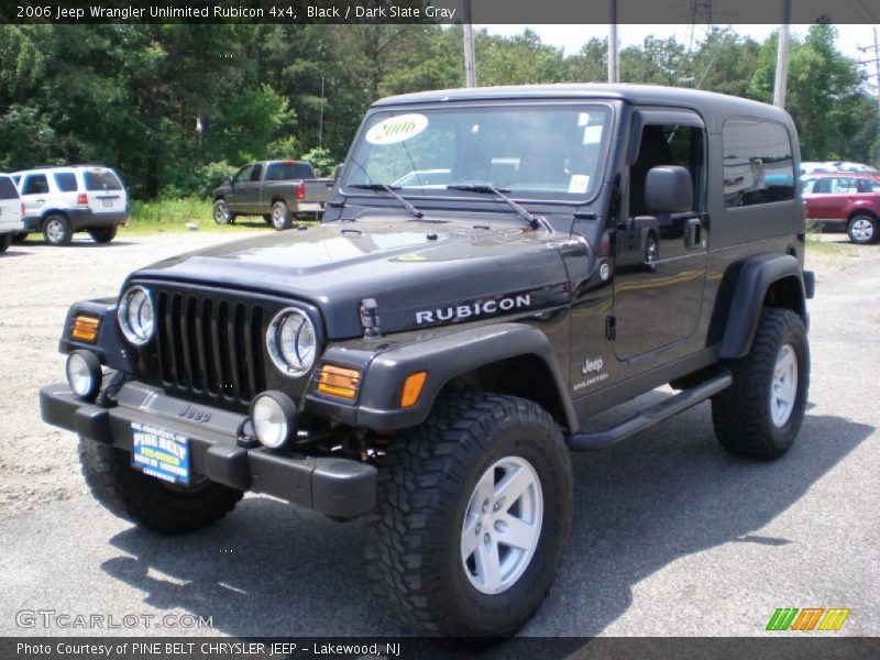 Front 3/4 View of 2006 Wrangler Unlimited Rubicon 4x4
