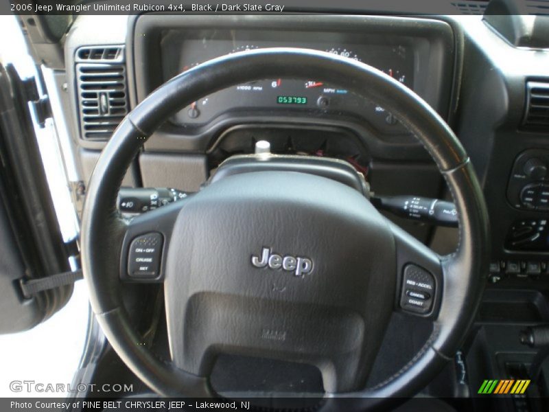  2006 Wrangler Unlimited Rubicon 4x4 Steering Wheel