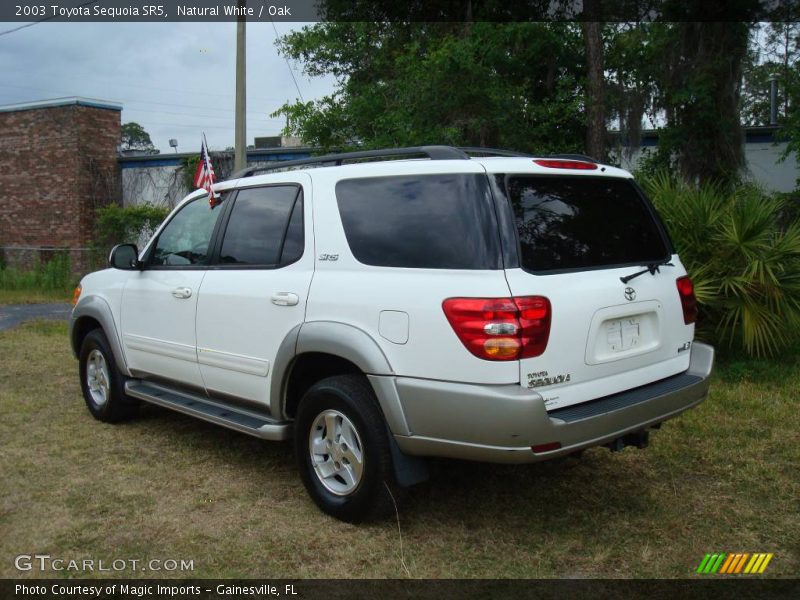 Natural White / Oak 2003 Toyota Sequoia SR5