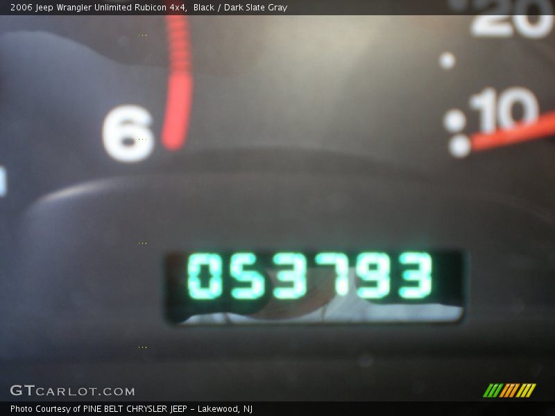 Black / Dark Slate Gray 2006 Jeep Wrangler Unlimited Rubicon 4x4
