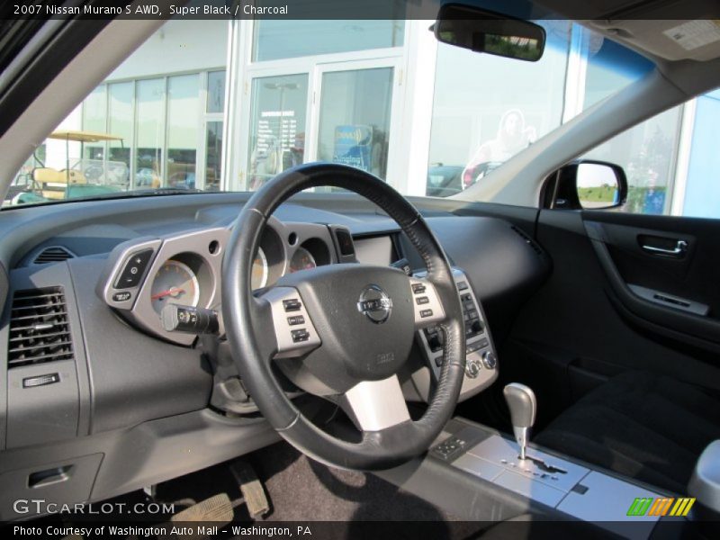 Super Black / Charcoal 2007 Nissan Murano S AWD