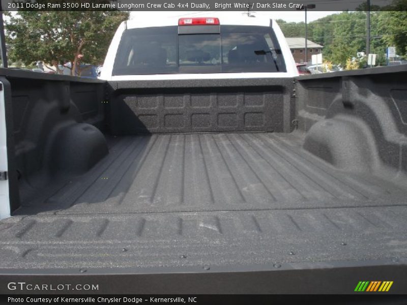 Bright White / Dark Slate Gray 2011 Dodge Ram 3500 HD Laramie Longhorn Crew Cab 4x4 Dually
