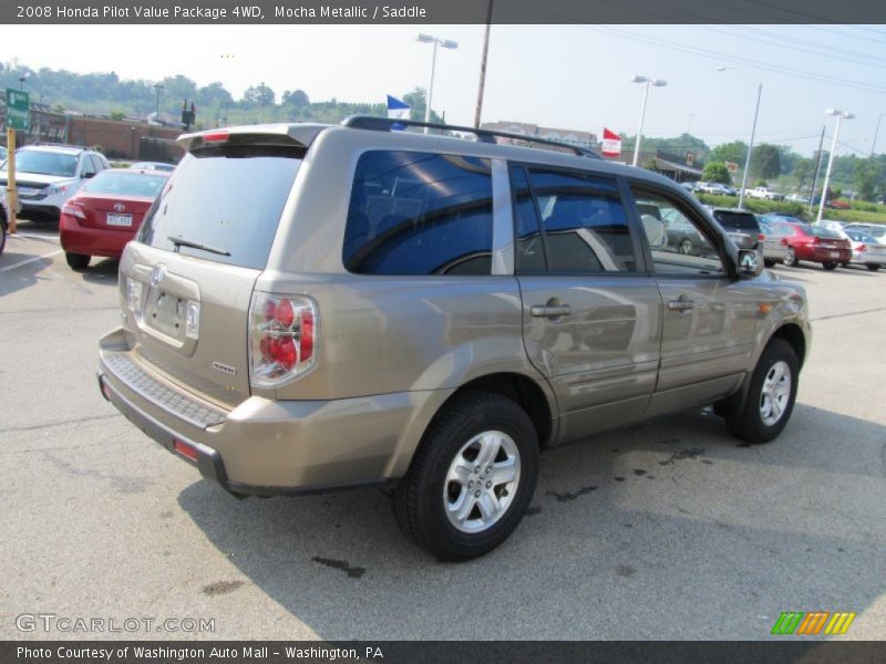 Mocha Metallic / Saddle 2008 Honda Pilot Value Package 4WD