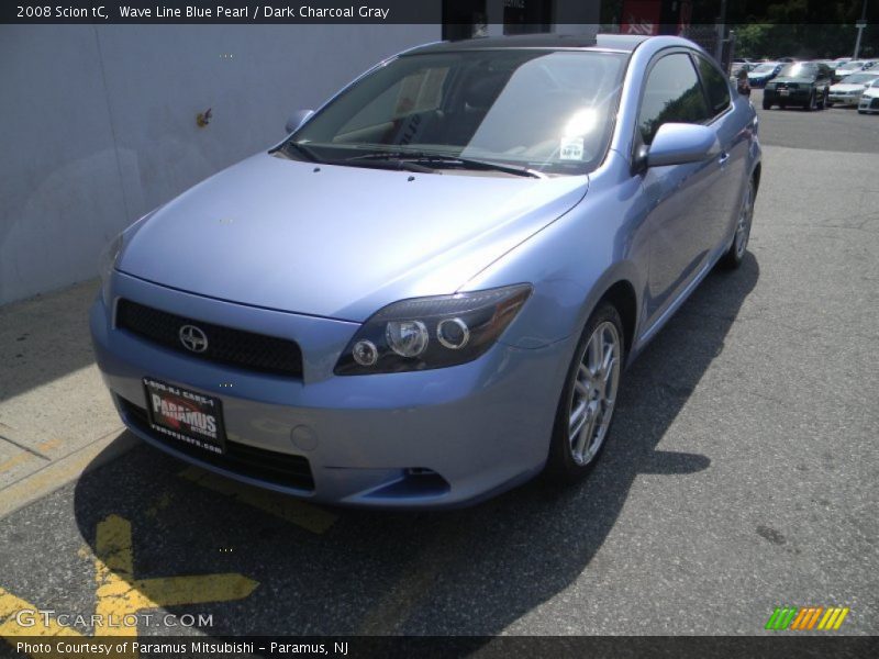 Wave Line Blue Pearl / Dark Charcoal Gray 2008 Scion tC