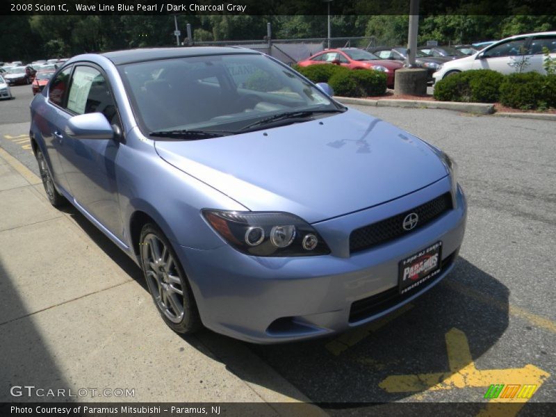 Wave Line Blue Pearl / Dark Charcoal Gray 2008 Scion tC