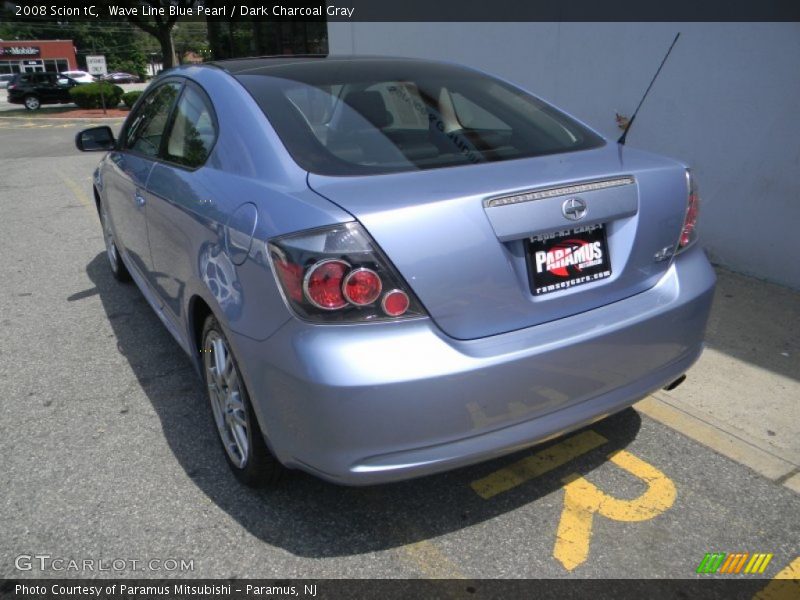 Wave Line Blue Pearl / Dark Charcoal Gray 2008 Scion tC