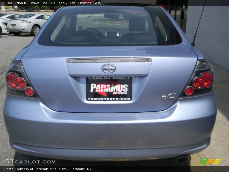 Wave Line Blue Pearl / Dark Charcoal Gray 2008 Scion tC
