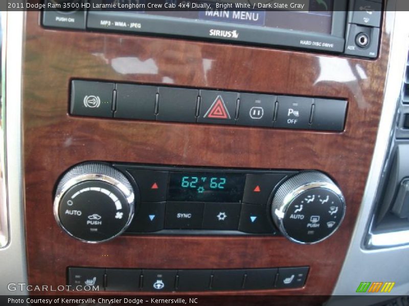 Bright White / Dark Slate Gray 2011 Dodge Ram 3500 HD Laramie Longhorn Crew Cab 4x4 Dually