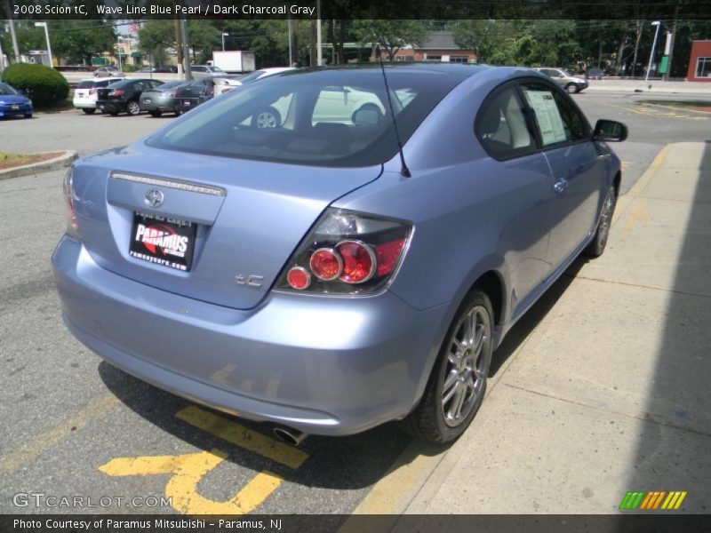 Wave Line Blue Pearl / Dark Charcoal Gray 2008 Scion tC