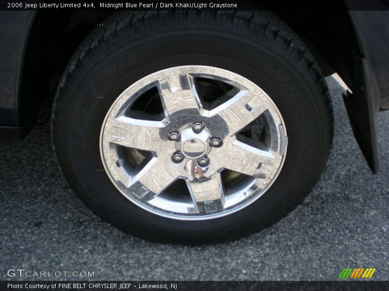 Midnight Blue Pearl / Dark Khaki/Light Graystone 2006 Jeep Liberty Limited 4x4