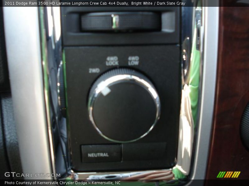 Bright White / Dark Slate Gray 2011 Dodge Ram 3500 HD Laramie Longhorn Crew Cab 4x4 Dually