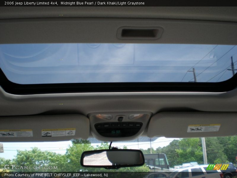 Midnight Blue Pearl / Dark Khaki/Light Graystone 2006 Jeep Liberty Limited 4x4