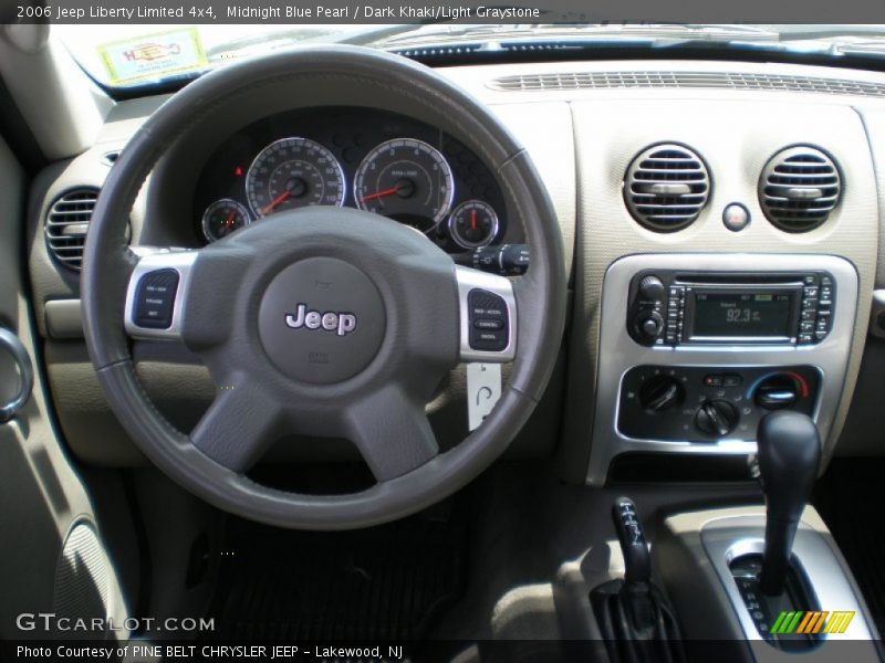 Midnight Blue Pearl / Dark Khaki/Light Graystone 2006 Jeep Liberty Limited 4x4