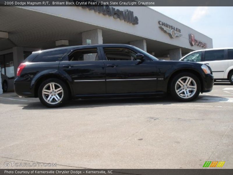 Brilliant Black Crystal Pearl / Dark Slate Gray/Light Graystone 2006 Dodge Magnum R/T