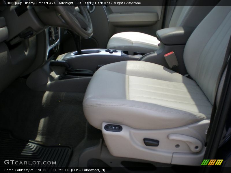 Midnight Blue Pearl / Dark Khaki/Light Graystone 2006 Jeep Liberty Limited 4x4