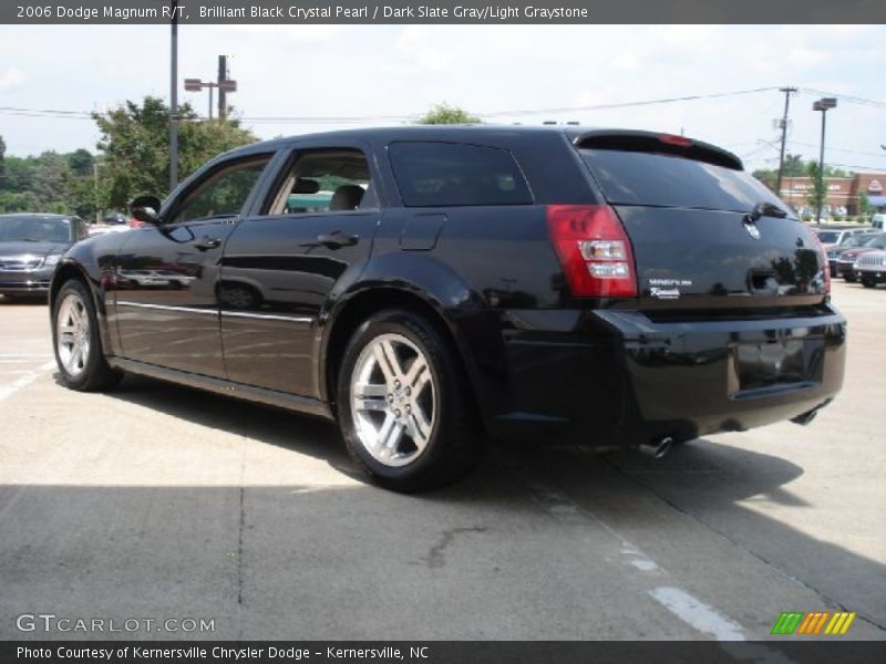 Brilliant Black Crystal Pearl / Dark Slate Gray/Light Graystone 2006 Dodge Magnum R/T