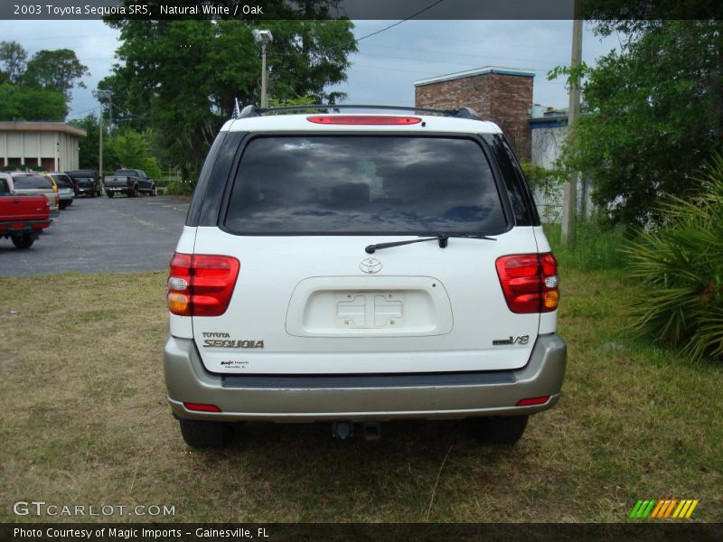 Natural White / Oak 2003 Toyota Sequoia SR5