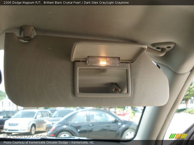 Brilliant Black Crystal Pearl / Dark Slate Gray/Light Graystone 2006 Dodge Magnum R/T