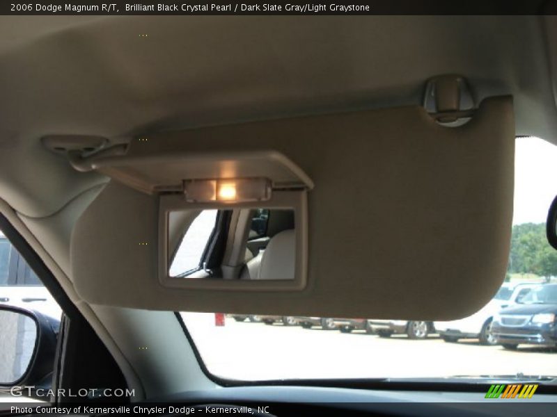 Brilliant Black Crystal Pearl / Dark Slate Gray/Light Graystone 2006 Dodge Magnum R/T