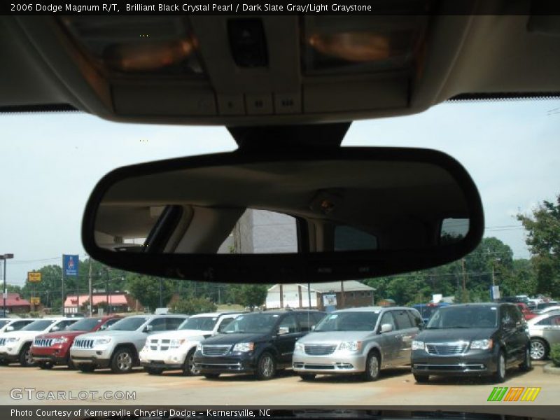 Brilliant Black Crystal Pearl / Dark Slate Gray/Light Graystone 2006 Dodge Magnum R/T
