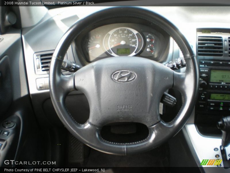  2008 Tucson Limited Steering Wheel