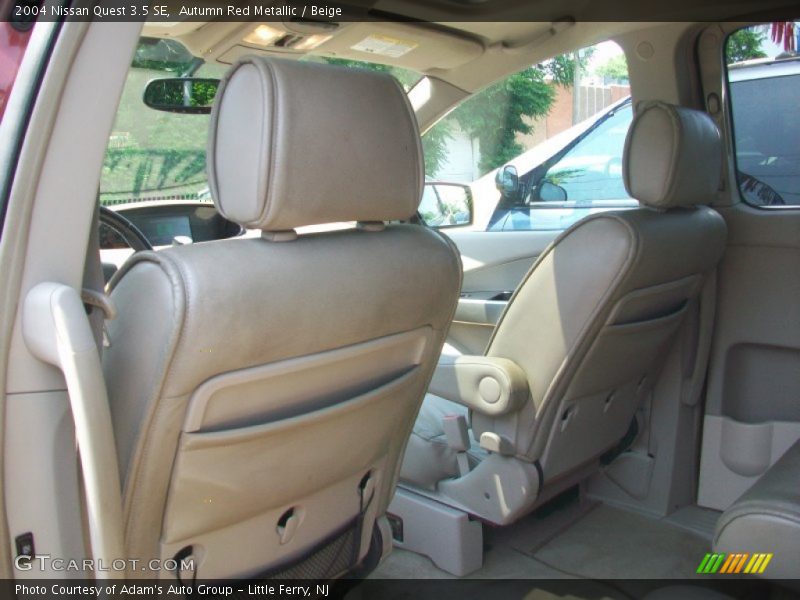 Autumn Red Metallic / Beige 2004 Nissan Quest 3.5 SE
