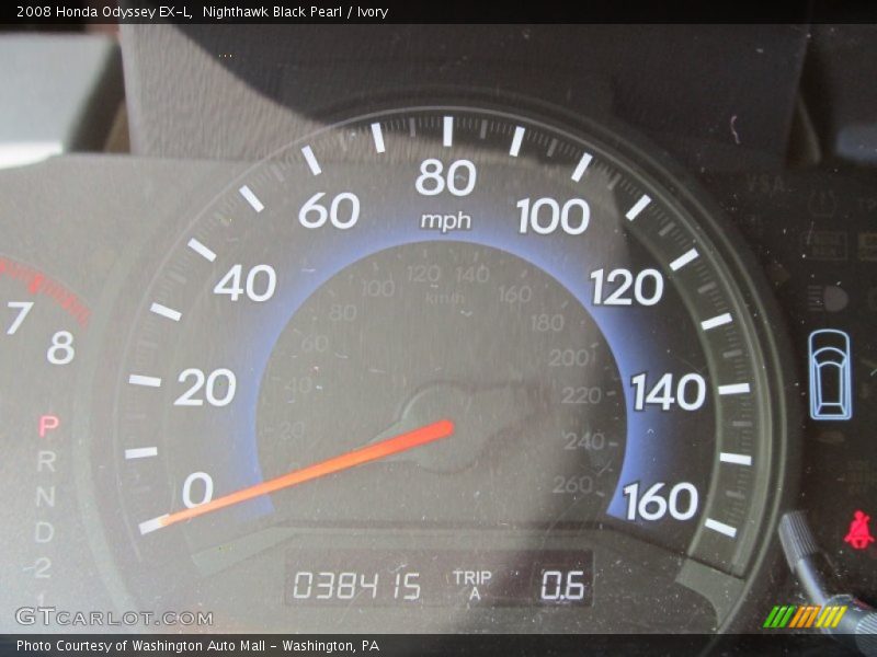 Nighthawk Black Pearl / Ivory 2008 Honda Odyssey EX-L