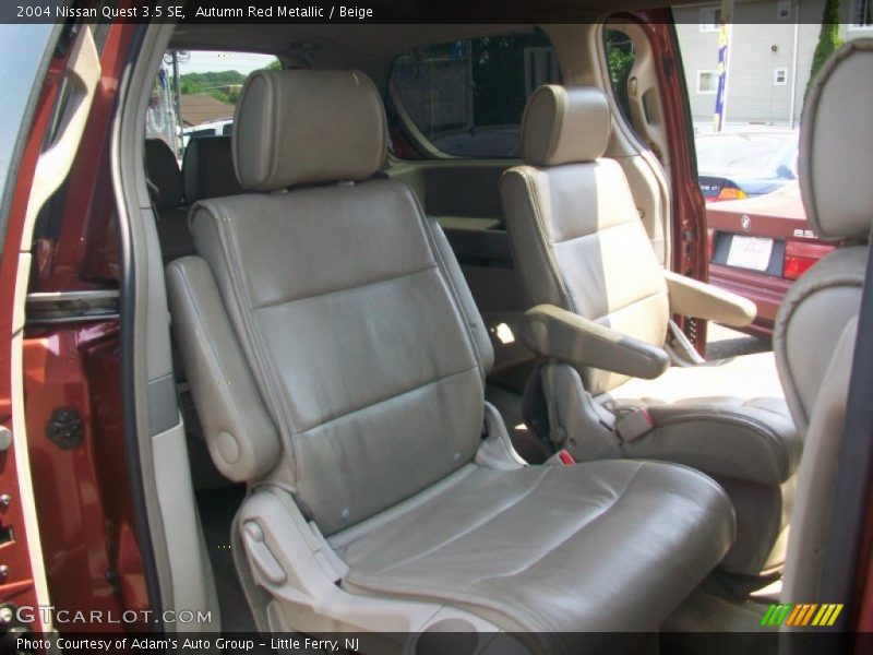 Autumn Red Metallic / Beige 2004 Nissan Quest 3.5 SE
