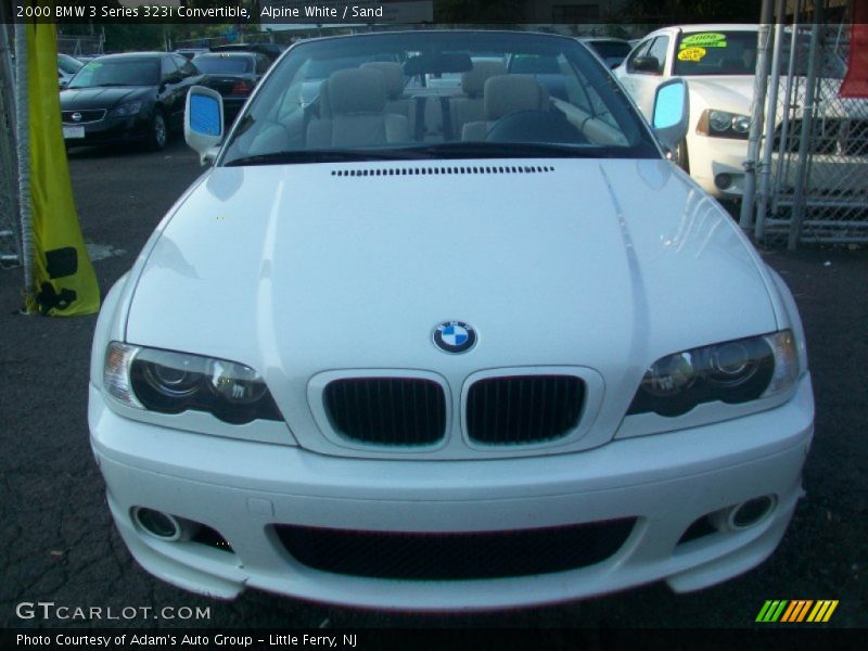 Alpine White / Sand 2000 BMW 3 Series 323i Convertible