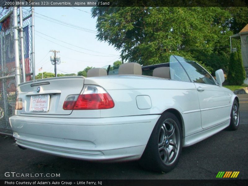 Alpine White / Sand 2000 BMW 3 Series 323i Convertible