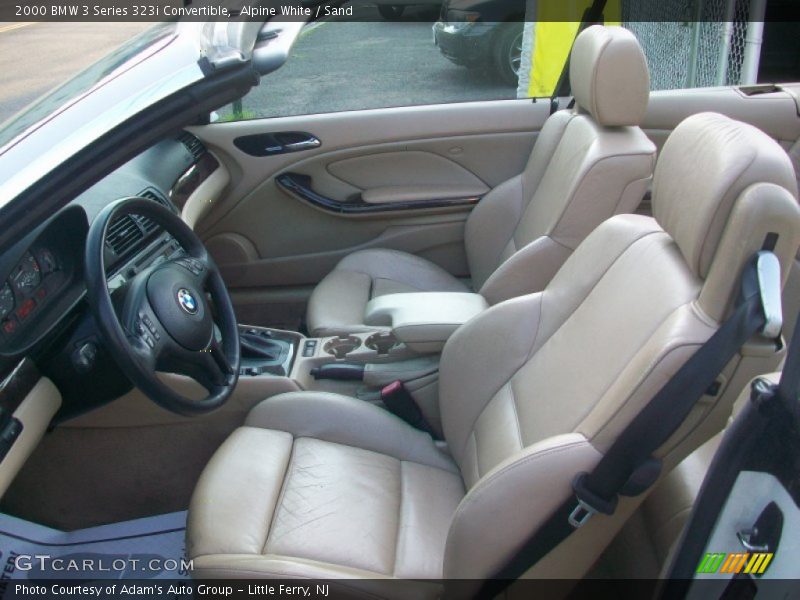  2000 3 Series 323i Convertible Sand Interior