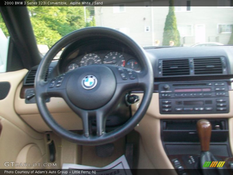 Alpine White / Sand 2000 BMW 3 Series 323i Convertible