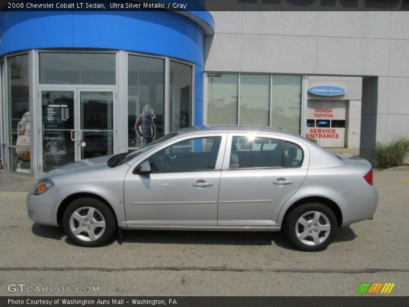 Ultra Silver Metallic / Gray 2008 Chevrolet Cobalt LT Sedan