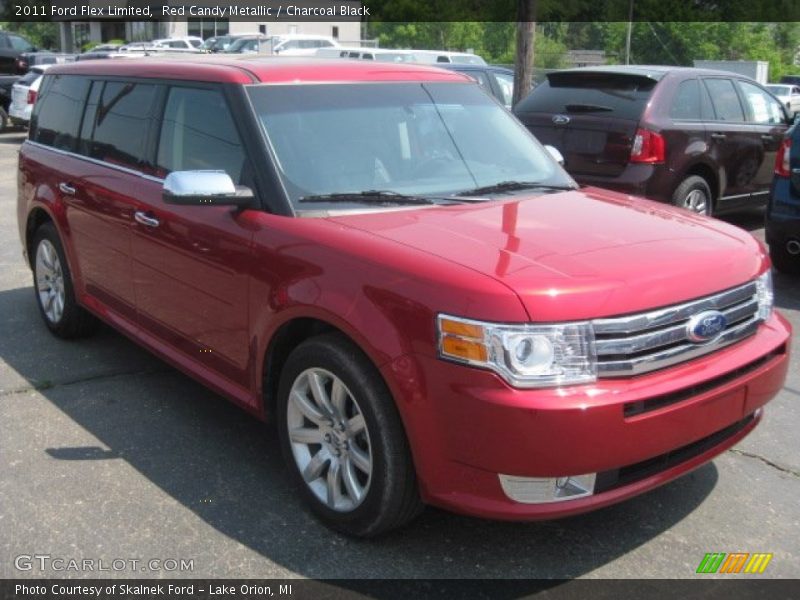 Front 3/4 View of 2011 Flex Limited