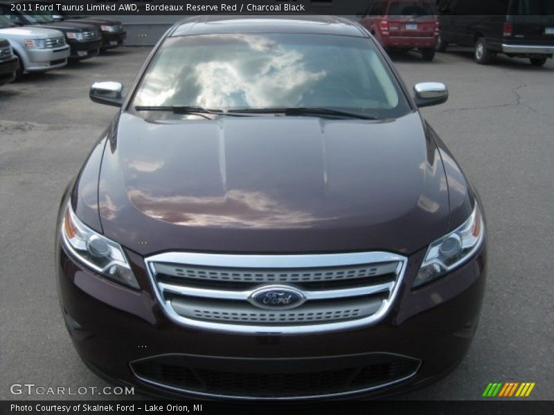 Bordeaux Reserve Red / Charcoal Black 2011 Ford Taurus Limited AWD