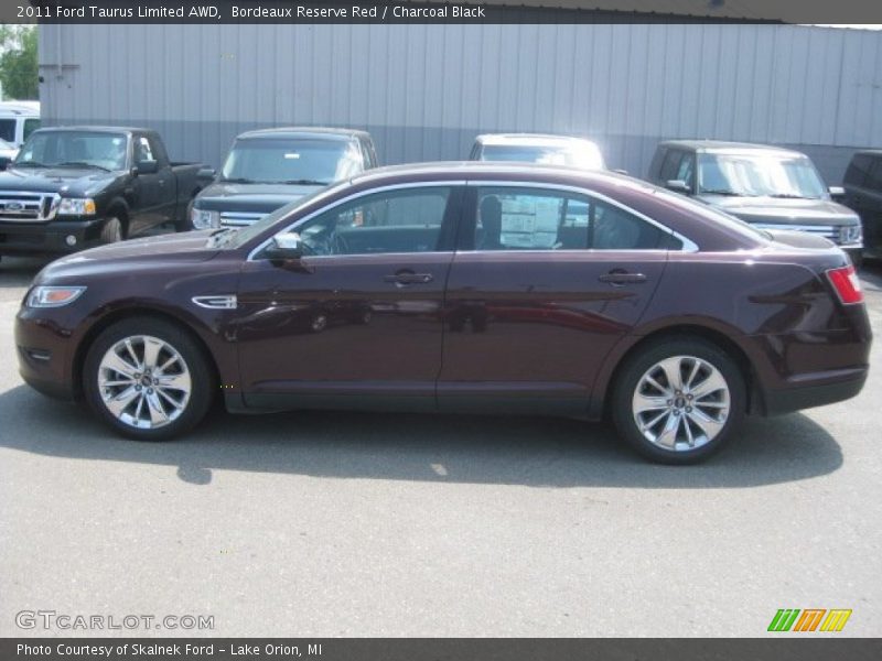  2011 Taurus Limited AWD Bordeaux Reserve Red
