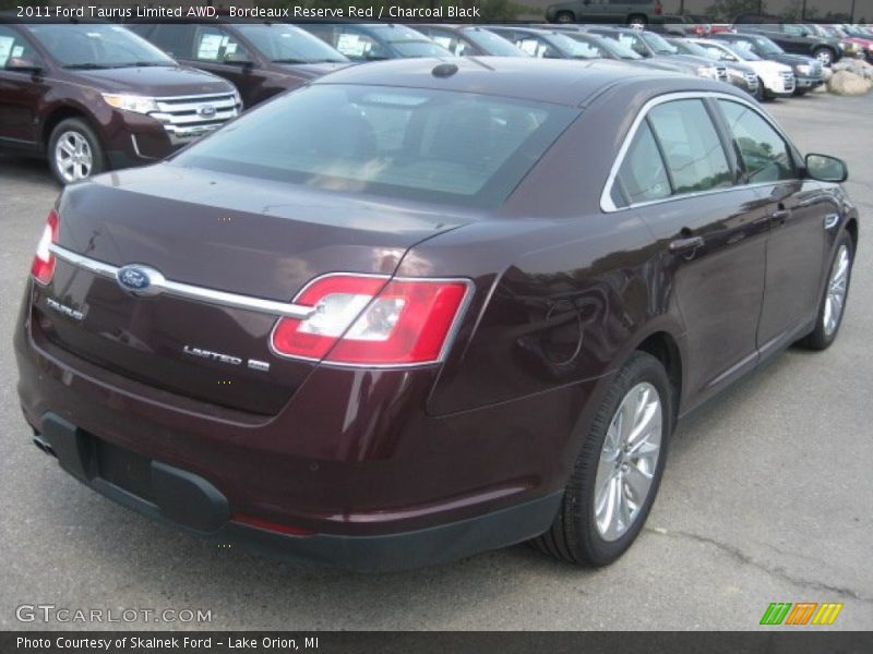 2011 Taurus Limited AWD Bordeaux Reserve Red