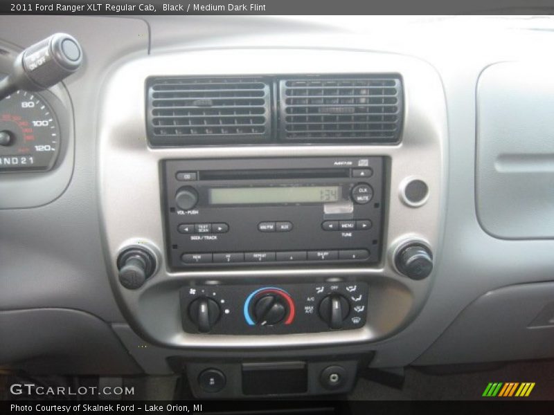 Black / Medium Dark Flint 2011 Ford Ranger XLT Regular Cab