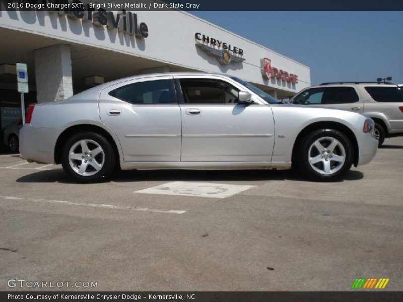 Bright Silver Metallic / Dark Slate Gray 2010 Dodge Charger SXT