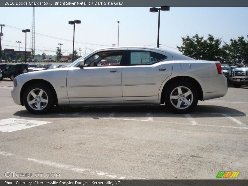 Bright Silver Metallic / Dark Slate Gray 2010 Dodge Charger SXT