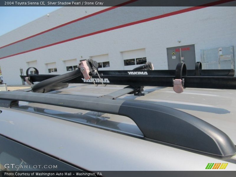 Silver Shadow Pearl / Stone Gray 2004 Toyota Sienna CE