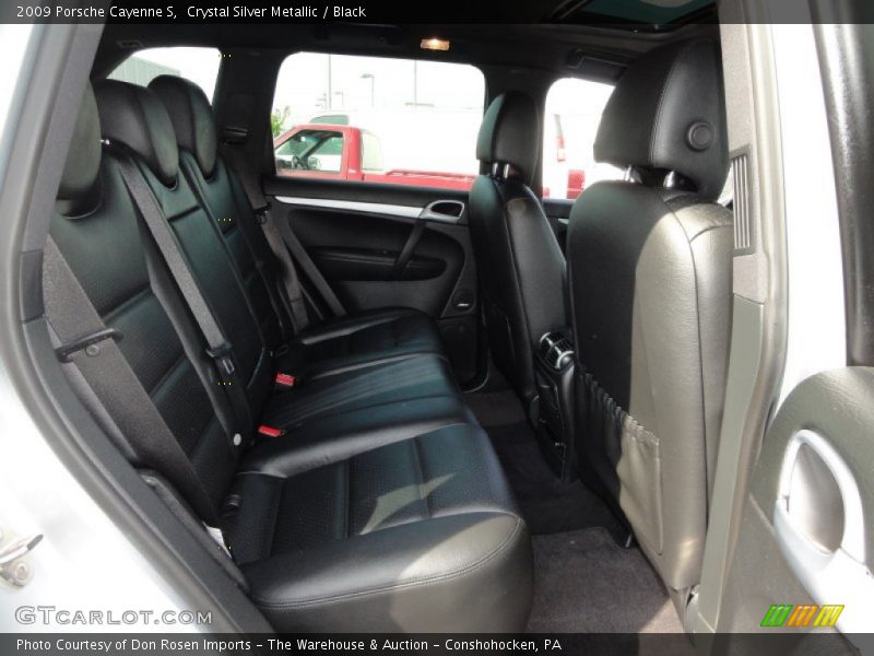 Crystal Silver Metallic / Black 2009 Porsche Cayenne S